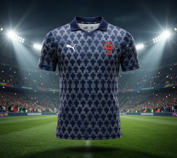Portugal National Jersey | Navy Hex Edition