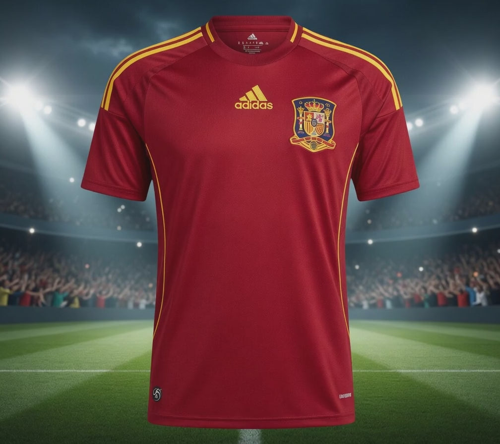 Spain National Jersey | El Rojo Retro Edition